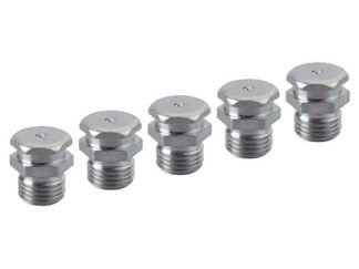 Faithfull Grease Nipple Button 1/4in BSP (Pack 5) (5023969317052) FAIGGN14BSPB