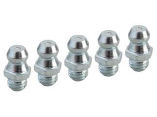 Faithfull Grease Nipple Straight 1/4in UNF (Pack 5) (5023969317076) FAIGGN14UNF