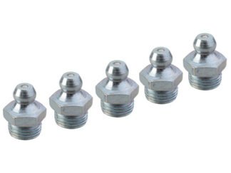 Faithfull Grease Nipple Straight 1/8in BSP (Pack 5) (5023969317007) FAIGGN18BSP