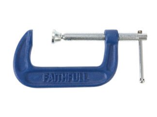 Faithfull Medium-Duty G-Clamp 50mm (2in) (5023969226705) FAIGMD2