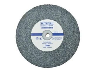 Faithfull General Purpose Grinding Wheel 200 x 25mm Coarse Alox (5023969269863) FAIGW20025C