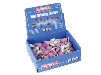 Faithfull Mini Grinding Wheel Assortment, 50 Piece (5023969232232) FAIGWAM50