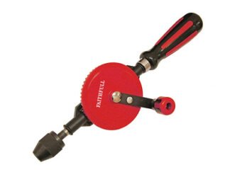 Faithfull Hand Drill Double Pinion 8mm Capacity (5023969259925) FAIHANDDRILL