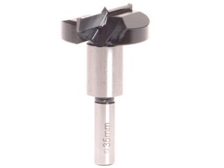 Faithfull TCT Hinge Boring Bit 35mm x 60mm (5023969249407) FAIHBB35