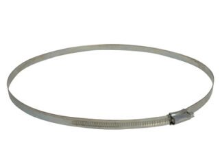 Faithfull 11.5 Hose Clip - Zinc MSZP 260 - 292mm (5023969299044) FAIHC115B