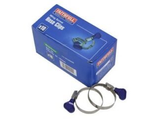 Faithfull 2A W/S 50 Wing Screw Hose Clip 32 - 50mm (5023969299105) FAIHC2AWSB
