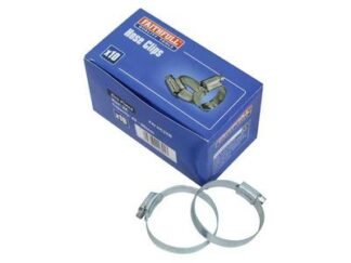 Faithfull 2X Hose Clip - Zinc MSZP 45 - 60mm (5023969298917) FAIHC2XB