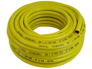 Faithfull Heavy-Duty Reinforced Builders Hose 30m 12.5mm (1/2in) Diameter (5023969316246) FAIHOSE30B12