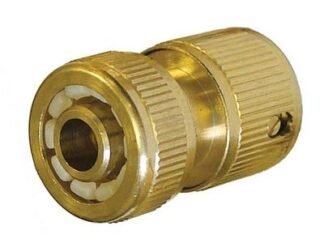 Faithfull Brass Female Hose Connector 12.5mm (1/2in) (5023969264592) FAIHOSEFC