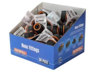 Faithfull Plastic Hose Mender (Box 30) (5023969001357) FAIHOSEMEBUL
