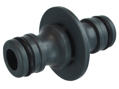 Faithfull Plastic Double Male Hose Connector (5023969315256) FAIHOSEPLDMC