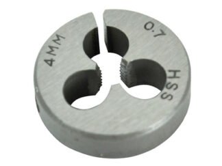 Faithfull HSS Straight Flute Split Die M4 x 0.7, 13/16in OD (5023969318424) FAIHSSDM4
