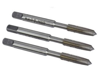 Faithfull HSS Straight Flute Tap Set M5 x 0.8, 3 Piece (5023969318363) FAIHSSTM5