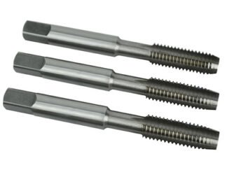 Faithfull HSS Straight Flute Tap Set M8 x 1.25, 3 Piece (5023969318387) FAIHSSTM8