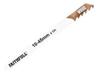 Faithfull Wood Jigsaw Blades Pack of 5 T101D (5023969253763) FAIJBT101D