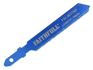 Faithfull Jigsaw Blade Diamond Grit 76mm (5023969319667) FAIJBT76D