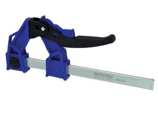 Faithfull Heavy-Duty Lever Clamp Capacity 160mm (5023969316451) FAILC160120