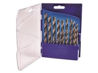 Faithfull Professional HSS Jobber Drill Bit Set, 19 Piece (1 - 10mm) (5023969010519) FAIM19PSET2