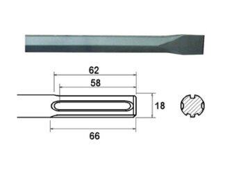 Faithfull SDS Max Chisel 300mm (5023969248530) FAIMAXC300