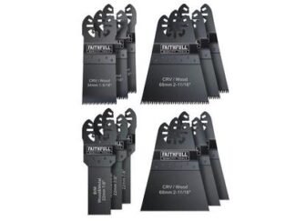 Faithfull Multi-Function Tool Blade Set, 12 Piece (5023969316178) FAIMFKIT12