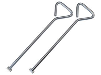Faithfull Manhole Keys 520mm (20.1/2in) (Pack 2) (5023969309873) FAIMHK520