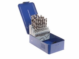 Faithfull HSS Drill Bit Set of 25 M2 1 - 13mm & Case (5023969270180) FAIMSET25PRO