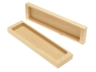 Faithfull Oilstone Box 200 x 50 x 25mm (8 x 2 x 1in) (5023969210803) FAIOSBOX