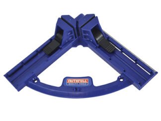 Faithfull Plastic Angle Clamp 95 x 95mm (5023969316567) FAIPAC9595