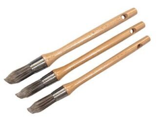 Faithfull Pointed Brush Set, 3 Piece (5023969003337) FAIPBPOINT3