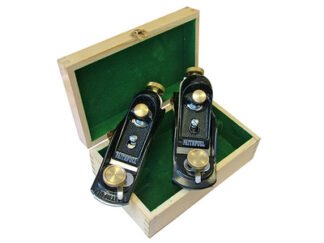 Faithfull No.9 1/2 & No.60 1/2 Block Planes in Wooden Box (5023969286952) FAIPLANEBPS