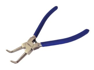 Faithfull Circlip Pliers Inside Bent CRV 180mm (7in) (5023969307848) FAIPLCIRINTB