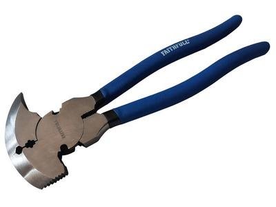 Faithfull Soft Grip Fencing Pliers 250mm (10in) (5023969001876) FAIPLF10N