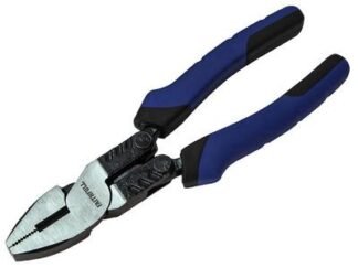Faithfull High-Leverage Combination Pliers 200mm (8in) (5023969000817) FAIPLHLC8