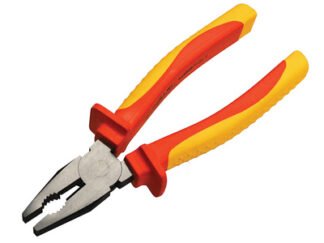 Faithfull VDE Combination Pliers 210mm (5023969307954) FAIPLVDEC8