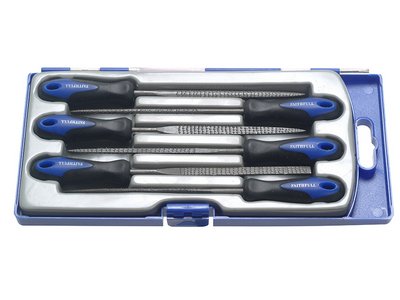 Faithfull Precision Needle Rasp Set 6 Piece (5023969254449) FAIPPWRASP