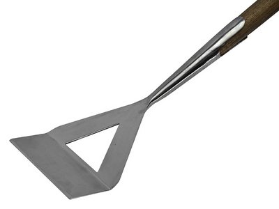 Faithfull Prestige Stainless Steel Dutch Hoe Ash Handle (5023969315027) FAIPRESDHSS