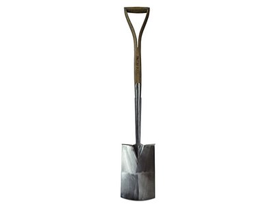 Faithfull Prestige Stainless Steel Digging Spade Ash Handle (5023969314990) FAIPRESDSSS