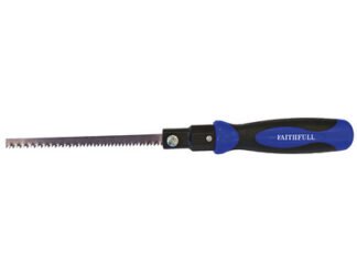 Faithfull Soft Grip Padsaw Handle with Blades (5023969310695) FAIPSSG