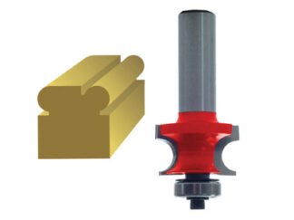 Faithfull Router Bit TCT 3.2mm Corner Bead 1/4in Shank (5023969228105) FAIRB91