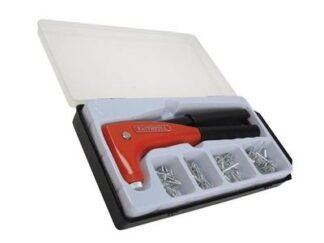 Faithfull Heavy-Duty Dial Head Hand Riveter Kit (5023969304137) FAIRIVDIALK