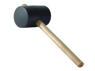 Faithfull Rubber Mallet - Black 567g (20oz) (5023969225371) FAIRMB214