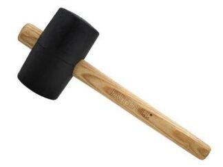 Faithfull FSC Black Rubber Mallet 28oz (5023969011400) FAIRMB28FSC