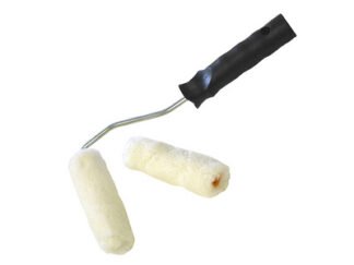 Faithfull Mini Roller Kit Frame & 2 Refills 100mm (4in) (5023969253183) FAIRMINIKIT