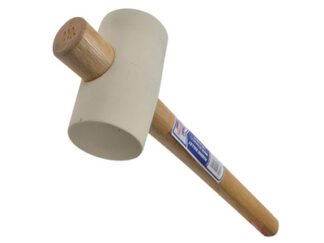 Faithfull Rubber Mallet - White 567g (20oz) (5023969225418) FAIRMW214