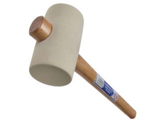 Faithfull Rubber Mallet - White 794g (28oz) (5023969225425) FAIRMW3