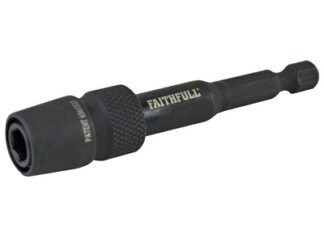 Faithfull Impact Rated Universal Bit Holder 75mm (5023969313795) FAISBMBH75U