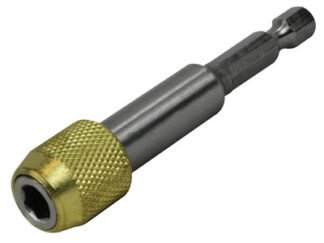 Faithfull Magnetic Stainless Steel Quick-Release Bit Holder (5023969312378) FAISBMBHUNIV