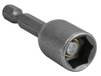 Faithfull Magnetic Hex Nut Driver 1/4in Hex 10.0mm (5023969312392) FAISBMBNUT10