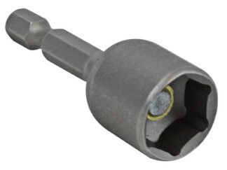 Faithfull Magnetic Hex Nut Driver 1/4in Hex 13.0mm (5023969312408) FAISBMBNUT13