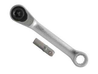 Faithfull Miniature Ratchet 1/4in Hex Drive (5023969304595) FAISBMINIRAT